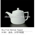 Big Flat Bottom Tea Pot